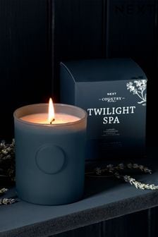 Navy Twilight Spa Country Luxe Lavender & Cardamom Scented Candle (283354) | £14