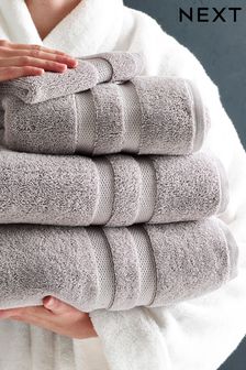 Dove Grey Luxury Pure Cotton Towel