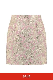 Dolce & Gabbana Kids Girls Pink Skirt