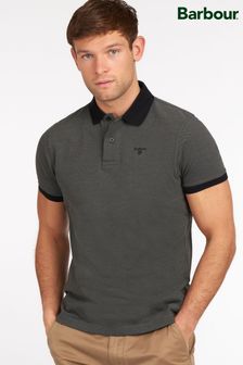Barbour® Black Mens Sports Polo Shirt (287049) | £55