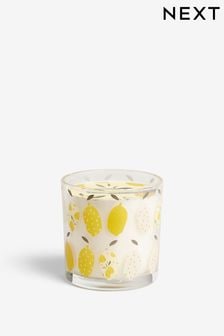 Yellow Lemon & Bergamot Scented Candle