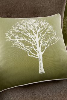 Fusion Green Woodland Trees Cushion