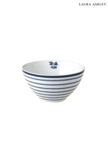 Blue Blueprint Collectables Candy Stripe Bowl