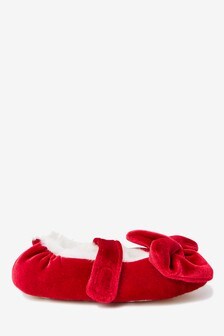 Red Slippers from the Next UK online shop