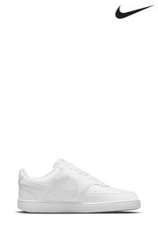 Nike White Court Vision Low Trainers (293169) | £70