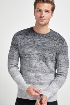 next mens jumper with collar