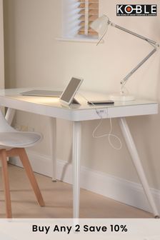 Tori White Smart Desk By Koble (295314) | £325