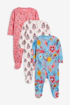 next baby girl sleepsuits