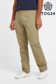 Tog 24 Mens Brown Pickering Short Chino Trousers