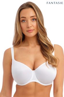 Fantasie White Smoothing Under Wire Seamless Balcony Bra