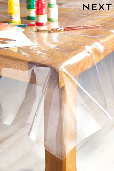 Clear Wipe Clean Tablecloth