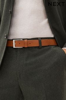 Tan Brown Stitched Edge Belt (300282) | £10