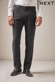 Buy Men's Formal Black Trousers from the Next UK online shop
