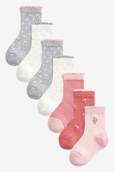 next baby girl socks