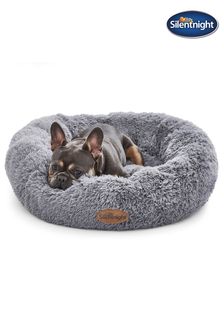 Silentnight Grey Calming Donut Pet Bed (309355) | £40 - £55