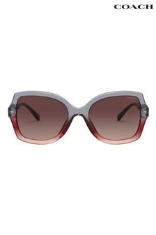 COACH Grey 0HC8295 Sunglasses