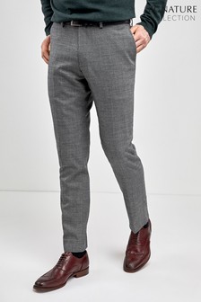 Signature Wool Blend Stretch Flannel Trousers