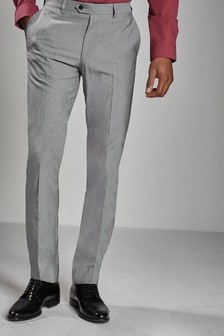 mens black evening trousers