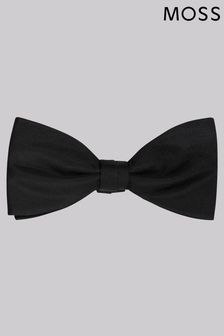 Moss Black Silk Bow Tie (312861) | £20