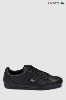 black lacoste shoes men
