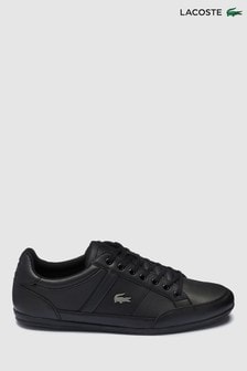 mens black lacoste shoes