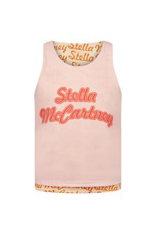Stella McCartney Kids Girls Pink Sports Top
