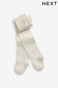 girls cream tights