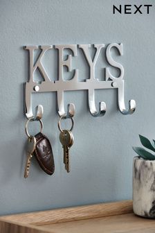 Silver Chrome Key Hooks (320774) | £10