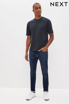 Mid Blue Skinny Fit Motion Flex Stretch Jeans (321981) | £40