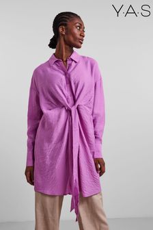 Y.A.S Mimosa Wrap Shirt Dress