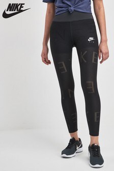 nike running air mesh tights