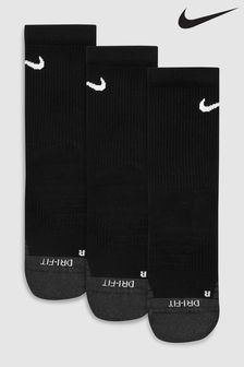 Nike Black 3 Pack Cushioned Crew Socks Adult (336978) | £18