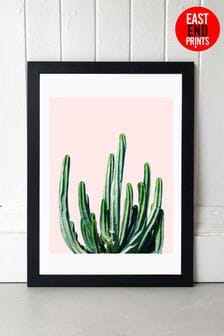 Black Cactus Main by 83 Oranges Framed Print