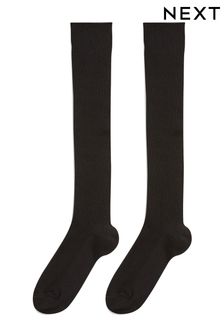 knee high socks with frills