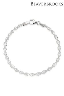 Beaverbrooks Sterling Silver Twist Bracelet (344619) | £29