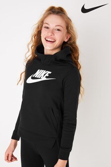 girls black nike sweatshirt