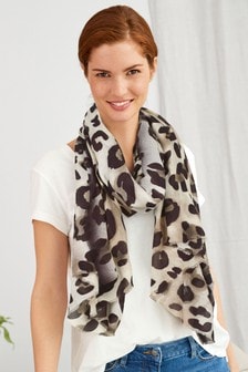 plain black scarf womens