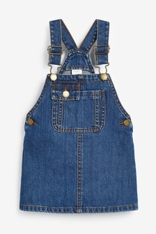 next girls denim dress