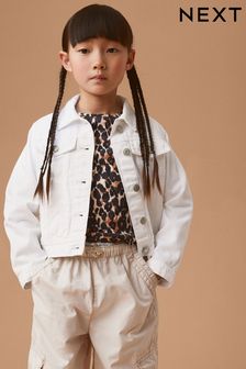 White Denim Western Jacket (3-16yrs) (351805) | £16.50 - £22.50