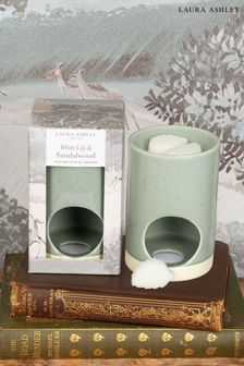 Green Hartingdon White Lily & Sandalwood Wax Melt Burner