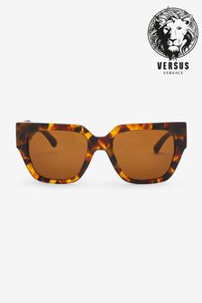 Versace Brown Rock Icons Havana and Bronze Lens Sunglasses