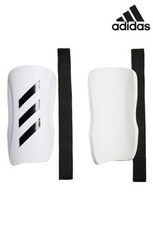 adidas White Tiro Shin Pads
