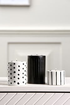 Set of 3 Ceramic Tealight Holders