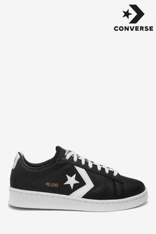 Converse Black Proleath Ox Trainers