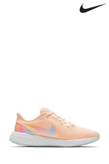 Nike Pink Revolution 5 Youth Trainers
