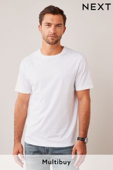 White Essential Crew Neck T-Shirt (369510) | £8.50