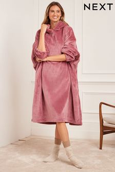 Pink Oversized Blanket Hoodie (370802) | £36