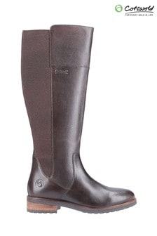 Cotswold Brown Montpellier Long Boots
