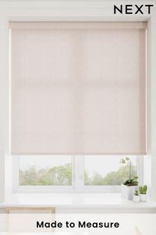 Heather Pink Squiggle Made To Measure Roller Blind