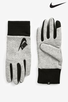 Nike Dark Grey Club Fleece Tech and Grip Gloves